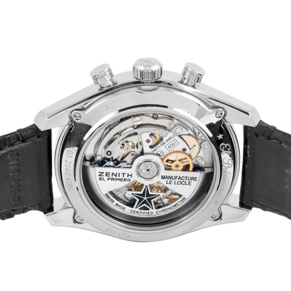 Zenith 03.2040.4061/52.C700 Chronomaster 1969 El Primero Watch Automatic Blue... - Picture 3 of 8